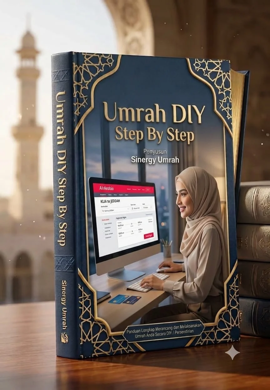 Mockup ebook Umrah DIY - Step By Step
